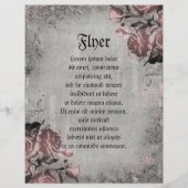 Oude sleutel en Rozen Flyer (Voorkant)