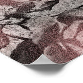 Oude sleutel en Rozen Poster (Hoek)