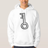 Oude sleutel hoodie (Voorkant)
