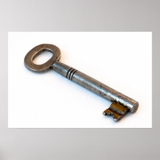 Oude sleutel poster (Voorkant)