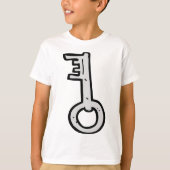 Oude sleutel t-shirt (Voorkant)