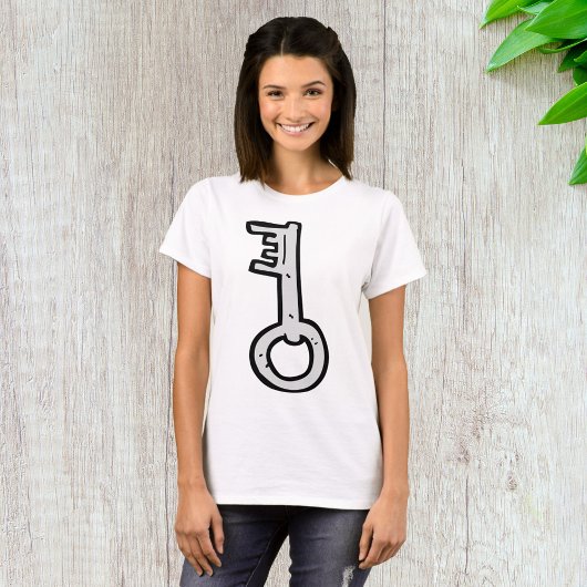 Oude sleutel t-shirt