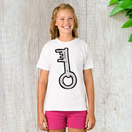 Oude sleutel t-shirt