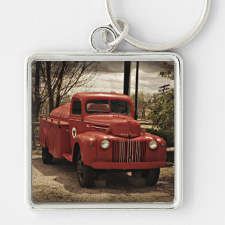 Oude sleutelhanger van Red Fire Truck
