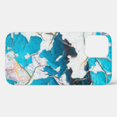 Oude slijmwandtextuur en zeebeving Case-Mate iPhone case (Achterkant (horizontaal))