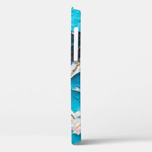 Oude slijmwandtextuur en zeebeving Case-Mate iPhone case (Achterkant / Links)