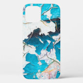 Oude slijmwandtextuur en zeebeving Case-Mate iPhone case (Achterkant)