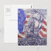 oude slijpstuk van ivoorzijde briefkaart (Voorkant / Achterkant)