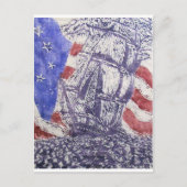 oude slijpstuk van ivoorzijde briefkaart (Voorkant)