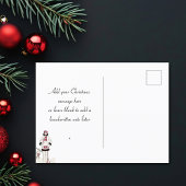 Oude Sneeuwkoningin Kerstmis Briefkaart