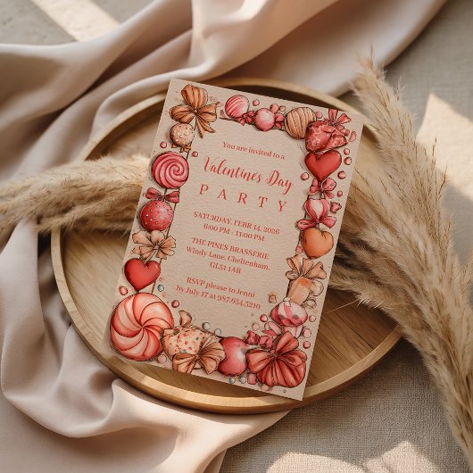 Oude Snoephartjes Valentijnsfeest Kaart