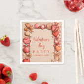 Oude Snoephartjes Valentijnsfeest Servet (Insitu)