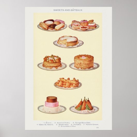 Oude snoepjes van mevrouw Beeton Poster (Voorkant)