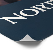 Oude Snowdon Noord-Wales Reisposter Brits Poster (Hoek)