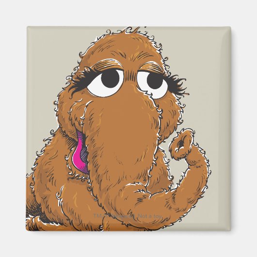 Oude Snuffy Magneet (Voorkant)