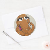 Oude Snuffy Ronde Sticker (Envelop)