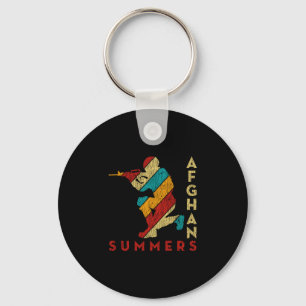 Oude soldaat afghaanse zomers steun leger sleutelhanger