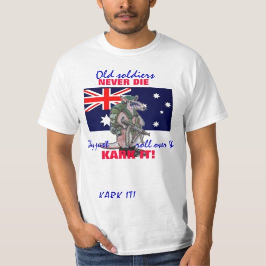 OUDE SOLDATEN T-SHIRT (Voorkant)