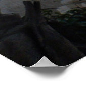 Oude Sousse stad Medina straatbeeld Tunesië Poster (Hoek)