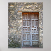 Oude Spaanse deur Poster (Voorkant)
