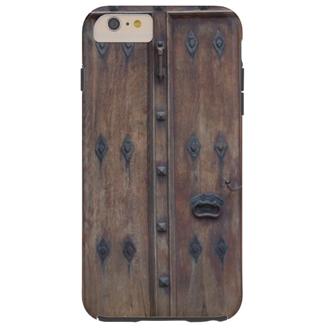 Oude Spaanse houten deur met bouten Case-Mate iPhone Case (Achterkant)