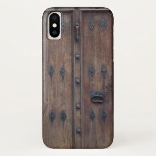 Oude Spaanse houten deur met bouten Case-Mate iPhone Case