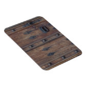 Oude Spaanse houten deur met bouten Magneet (Rechterzijde)