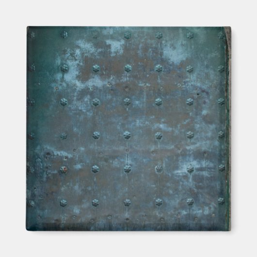 Oude Spaanse koperen beklede metalen deur Magneet (Voorkant)