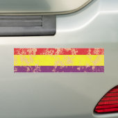Oude Spaanse Republiek Bumpersticker (Op auto)