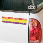 Oude Spaanse Republiek Bumpersticker (Op Truck)