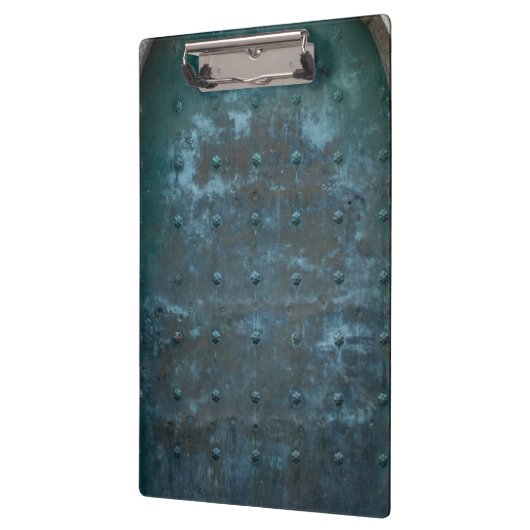 Oude Spaanse Transparante Koperdeur Klembord (Links)