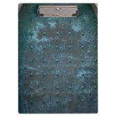 Oude Spaanse Transparante Koperdeur Klembord (Voorkant)