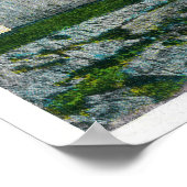 Oude Spaanse vuurtoren in Point Loma Poster (Hoek)