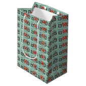 Oude Spaarzegels Medium Cadeauzakje (Voorkant Gekanteld)
