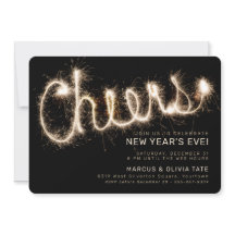 Oude Sparkler Cheers | Zwart en goud