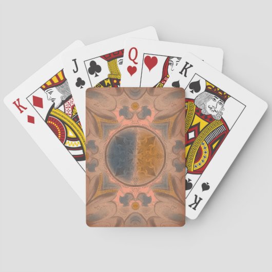 Oude speelkaarten (Achterkant)
