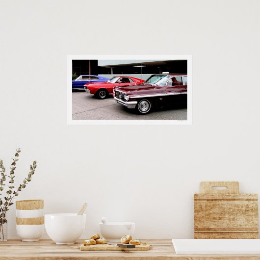 Oude spieren poster (Keuken)