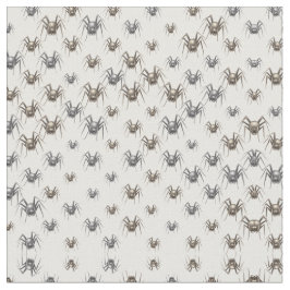 Oude spinnen griezelig wit grijs grappig patroon stof