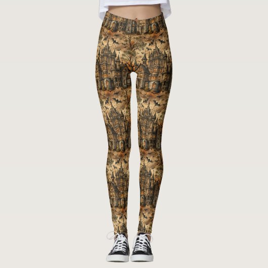 Oude spookhuis (2) leggings (Voorkant)