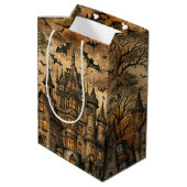 Oude spookhuis (2) medium cadeauzakje (Achterkant Gekanteld)