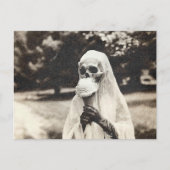 Oude spookijs-etende Geest Spoky Zomer Postc Briefkaart (Voorkant)