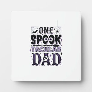 Oude Spooktacular Vader Halloween Shirt Ontwerp_1 Fotoplaat