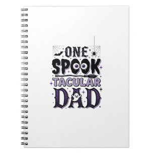 Oude Spooktacular Vader Halloween Shirt Ontwerp_1 Notitieboek