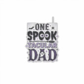Oude Spooktacular Vader Halloween T-shirt Ontwerp_ Sticker (Voorkant)