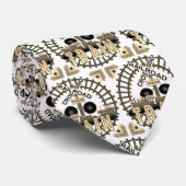 oude spoorlijn stropdas (Opgerold)