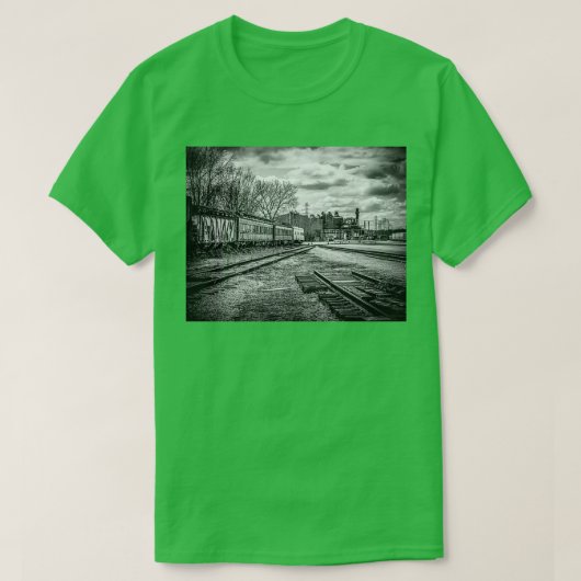 Oude spoorwegterminal t-shirt (Design voorkant)