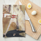 Oude sportbasebalwedstrijd door Henry Sandham Theedoek (Quarter Fold)