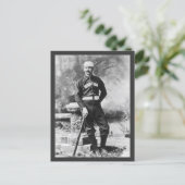 Oude sportfoto, Boston-honkbalspeler Briefkaart (Staand voorkant)