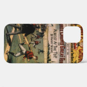 Oude sporthonkbaltijdschriftcover Three Chums Maga Case-Mate iPhone Case (Achterkant (horizontaal))