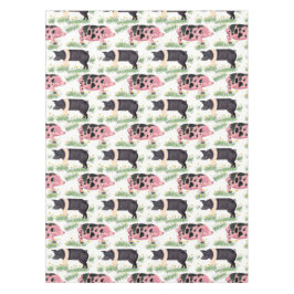 Oude spot varkensdeken tafelkleed